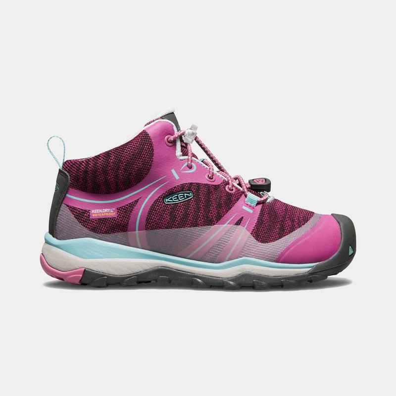 Keen Boty Dětské | Trekové Boty Keen Terradora Waterproof Mid Fialové (BPSD-25790)